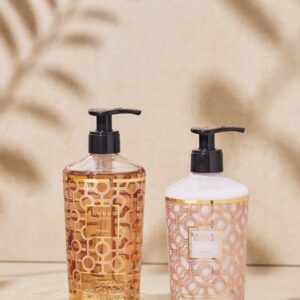 GIFT BOX WOMEN BODY & HAND LOTION AND HAND WASH GEL